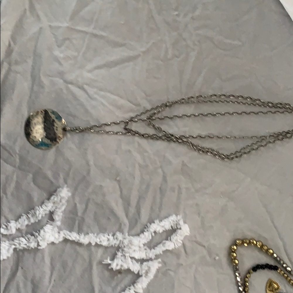 Silpada 3 necklaces in silver